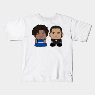 Mr. & Mrs. Obamabot POLITICO'BOT Toy Robot (Thumbs Up) Kids T-Shirt